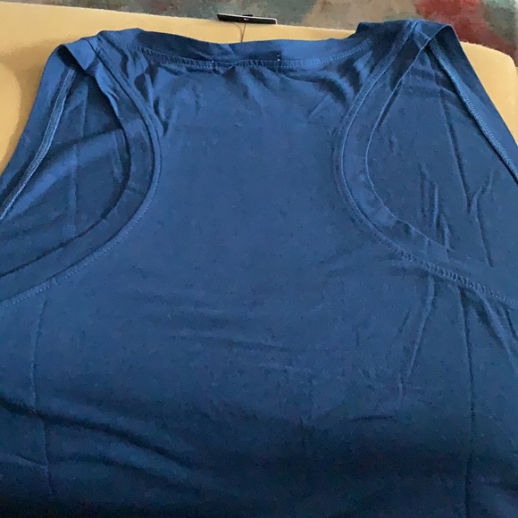 Brand New with Tags- Peloton Blue Wing racer Tank - Picture 2 of 4